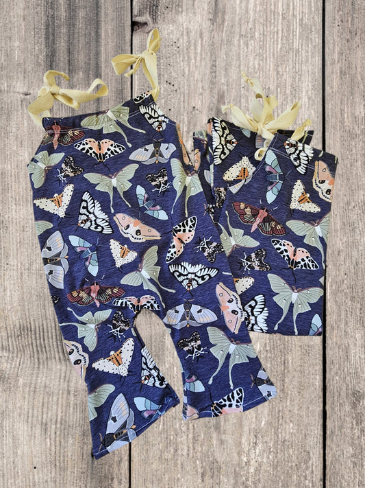 Moth Flare Romper