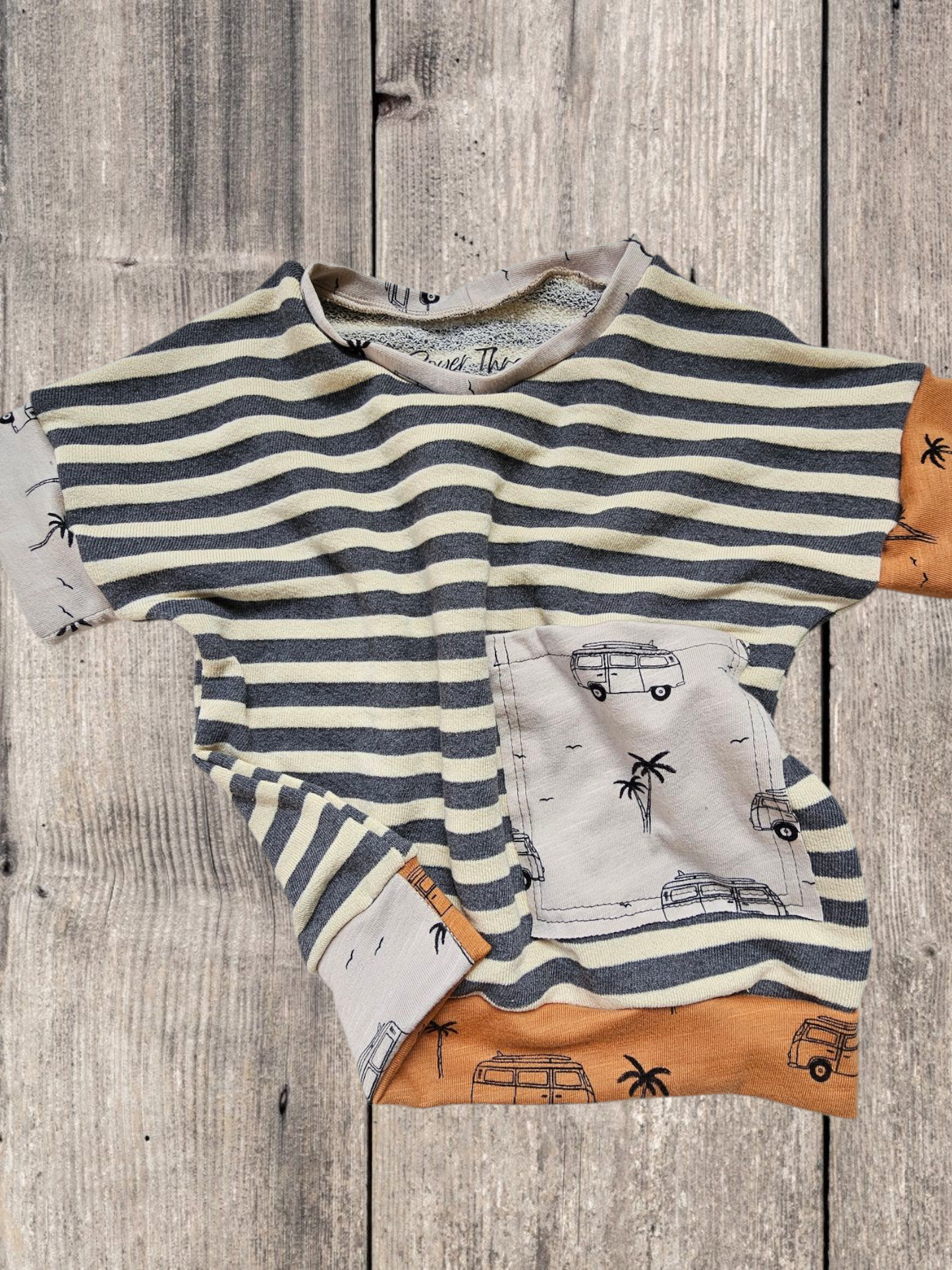 Striped Oversized T