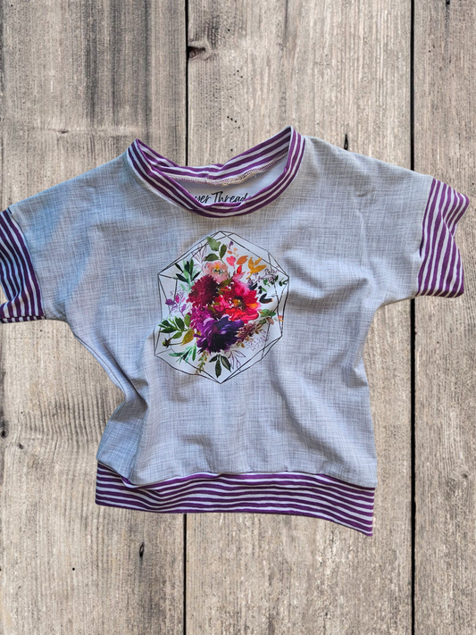 Oversized Floral Tshirt