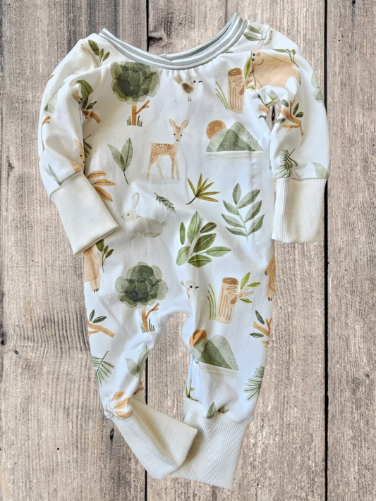 0-6m Adjustable Romper
