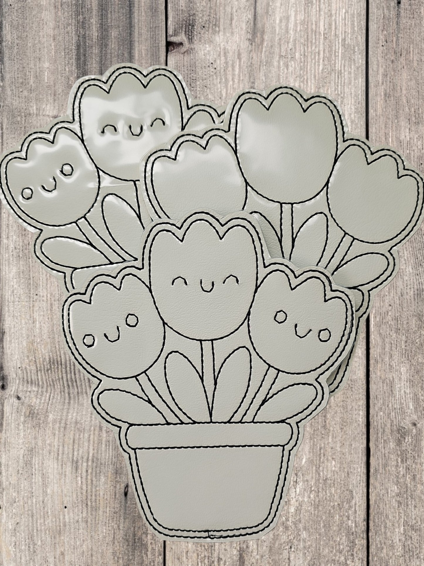 Tulips Coloring Page