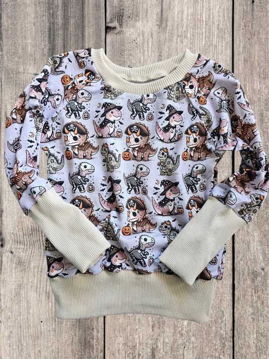 Halloween Dinosaurs Long Sleeve