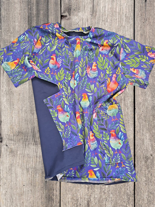 3T Boxy Oversized Chicken Dress