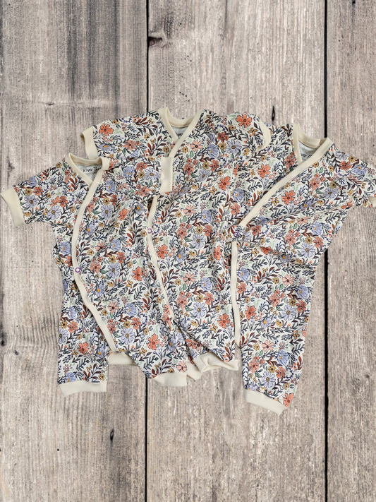 Floral Snap Romper