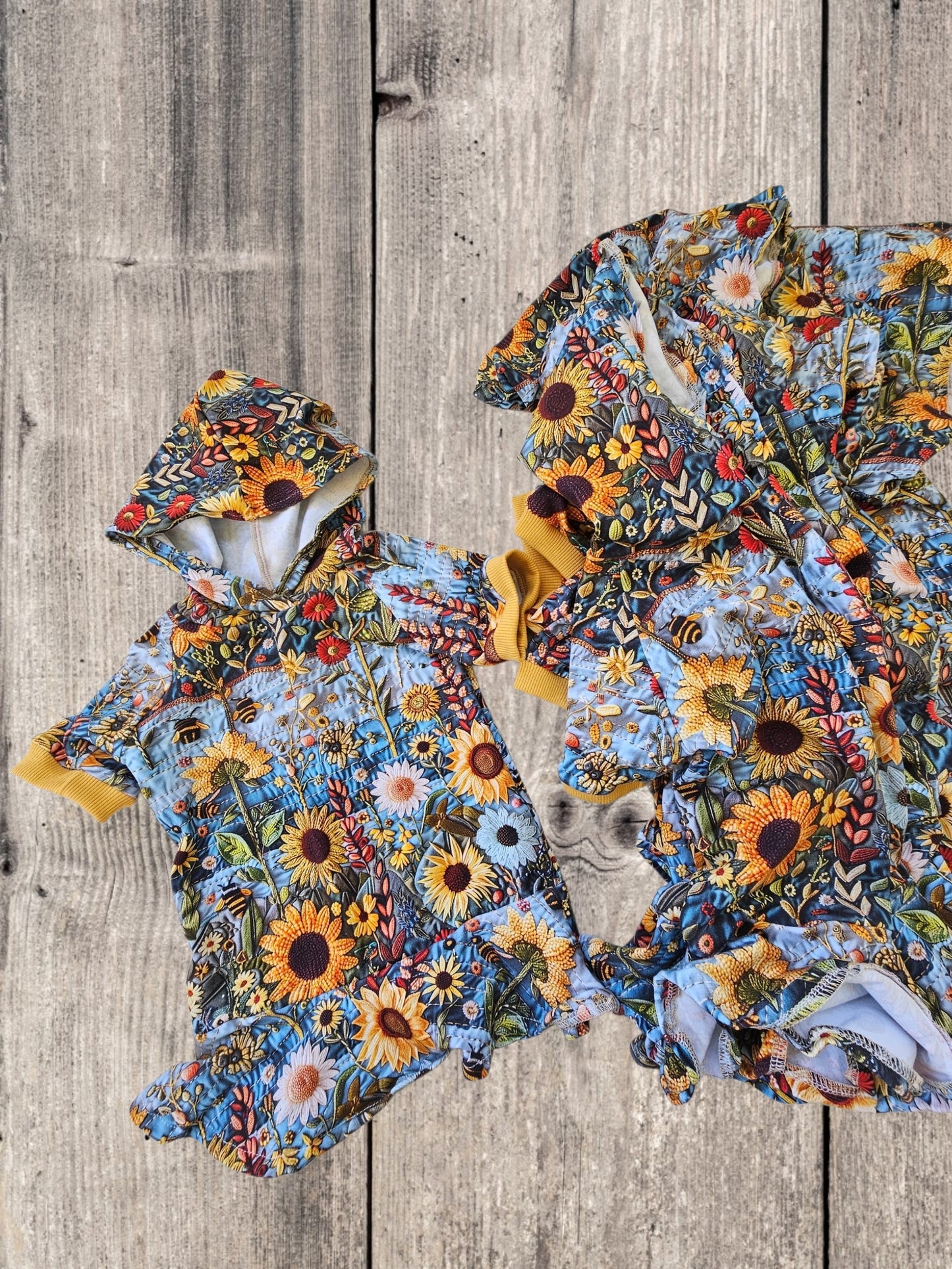 Hooded Sunflower Tunic