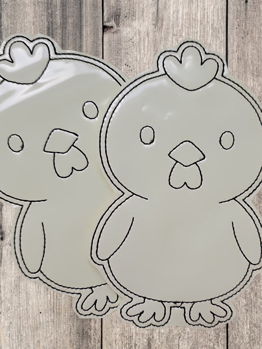 Chicken Coloring Page