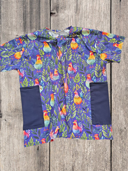 2T Boxy Oversized Chicken Dress