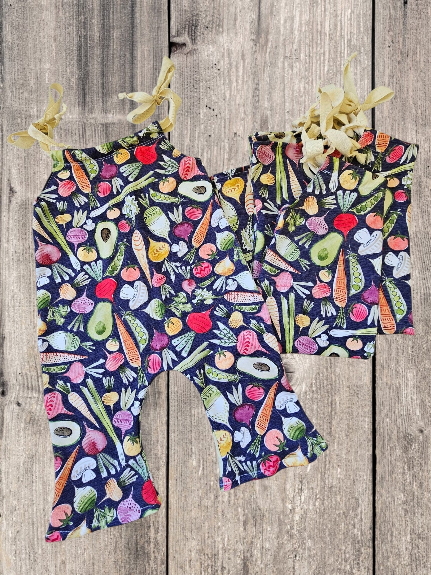 Veggie Flare Romper