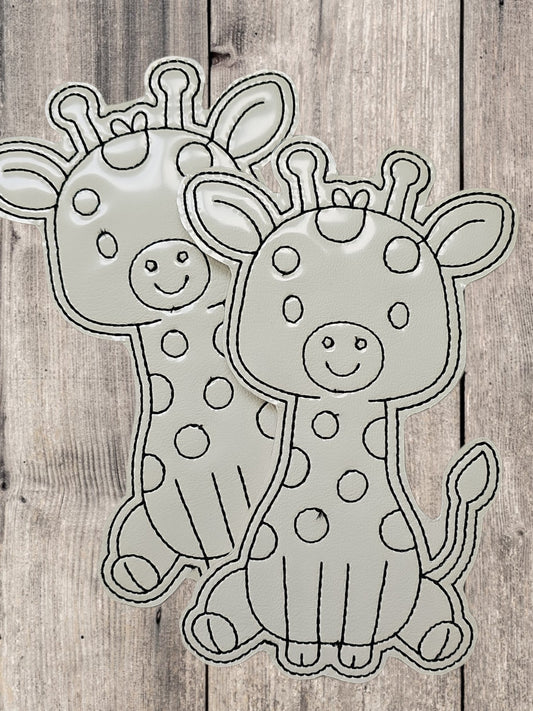 Giraffe Coloring Page
