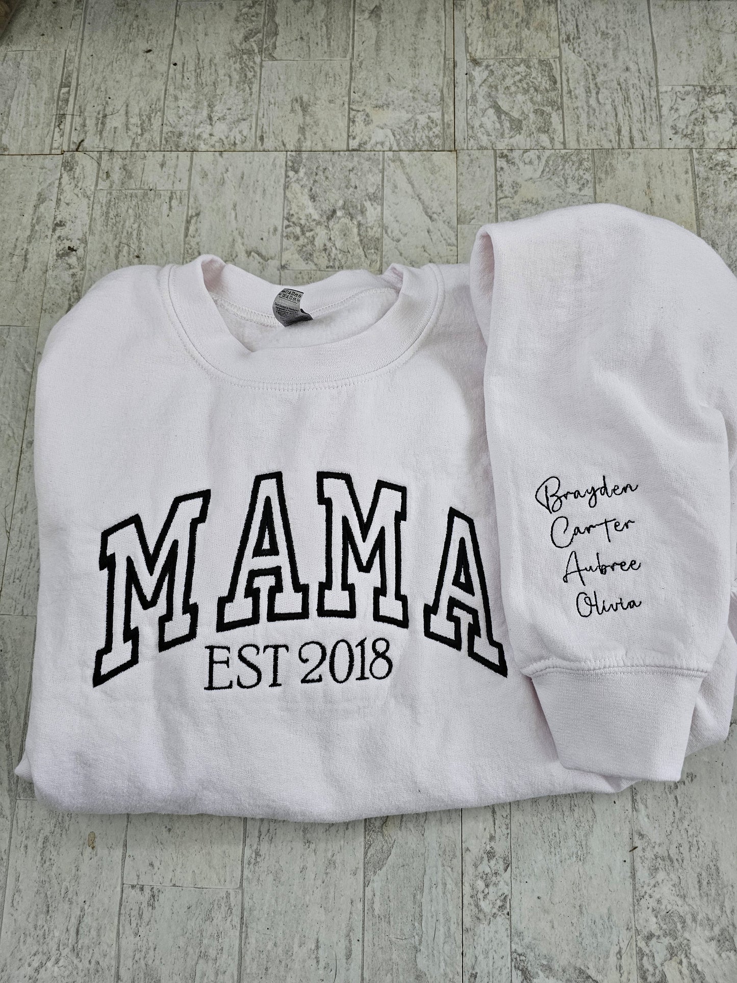 PREORDER * Mama with Names on Sleeve