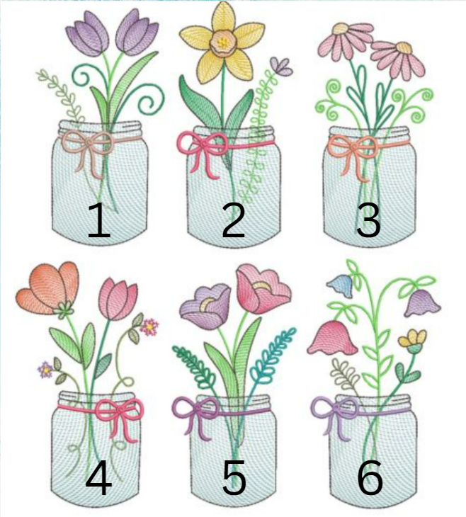 PREORDER * Mason Jar Flowers