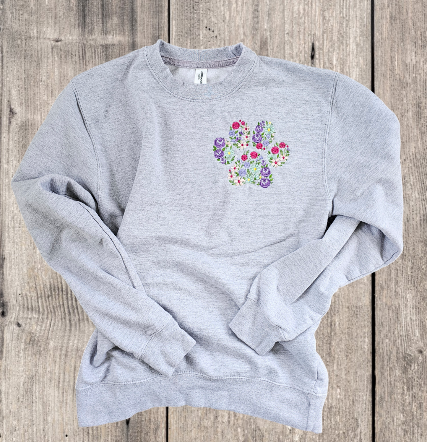 RTS Floral Paw Print