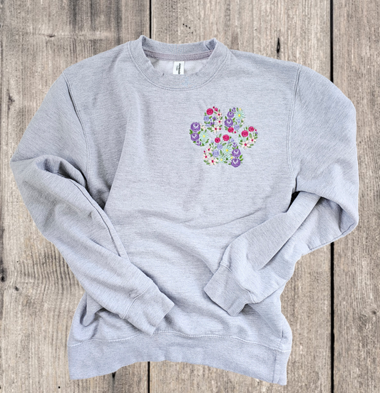 PREORDER * Floral Paw Print