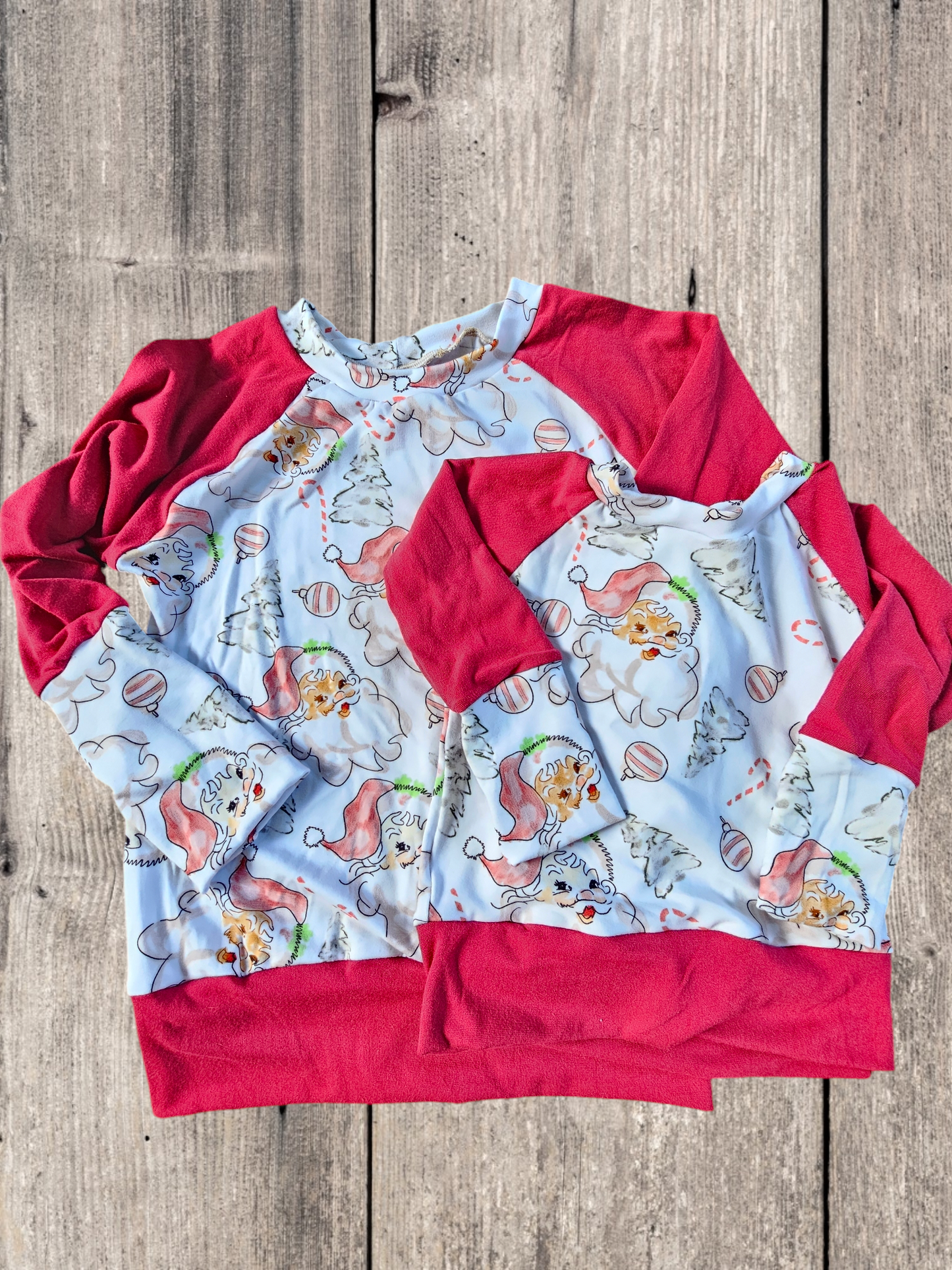 Classic Santa Raglan