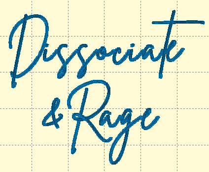 Dissociate & Rage Crewneck **Pre-order