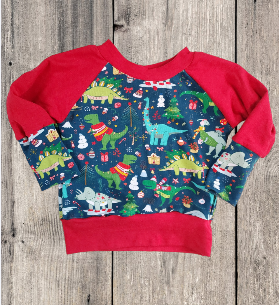 Christmas Raglan Long Sleeve