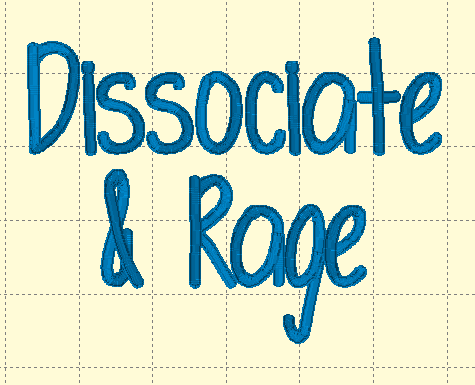 Dissociate & Rage Crewneck **Pre-order