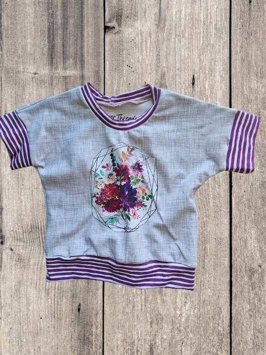 Oversized Floral Tshirt