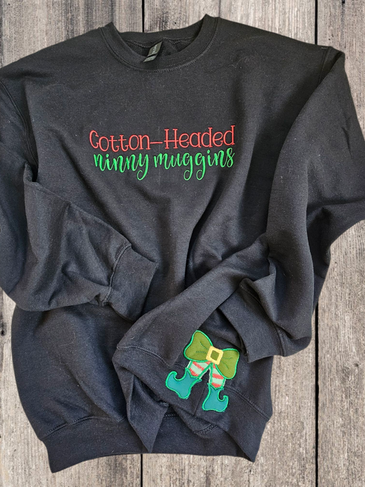 Ninny Muggins Embroidery Crewneck Pre-Order