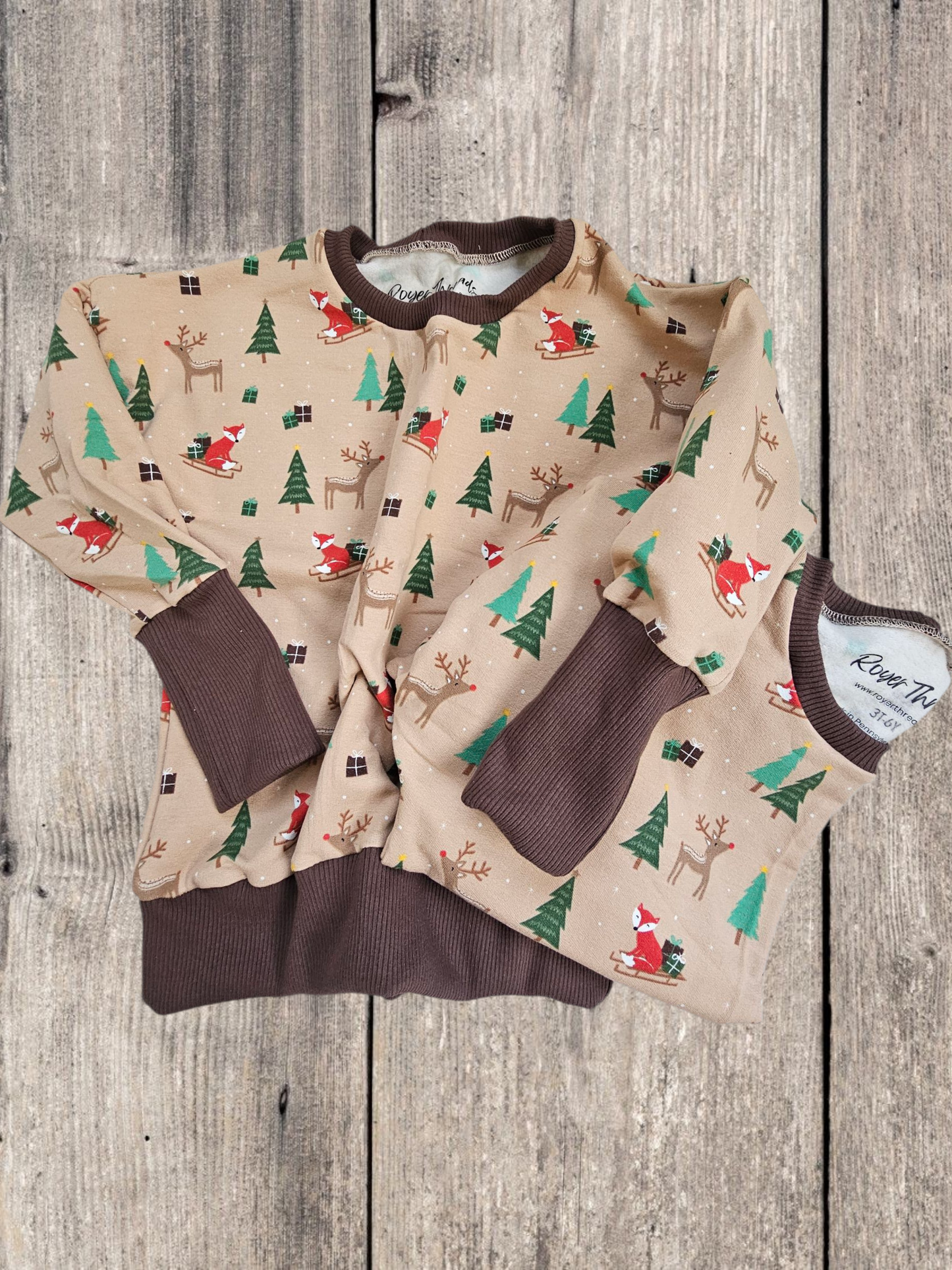 Fleece Christmas Long Sleeve
