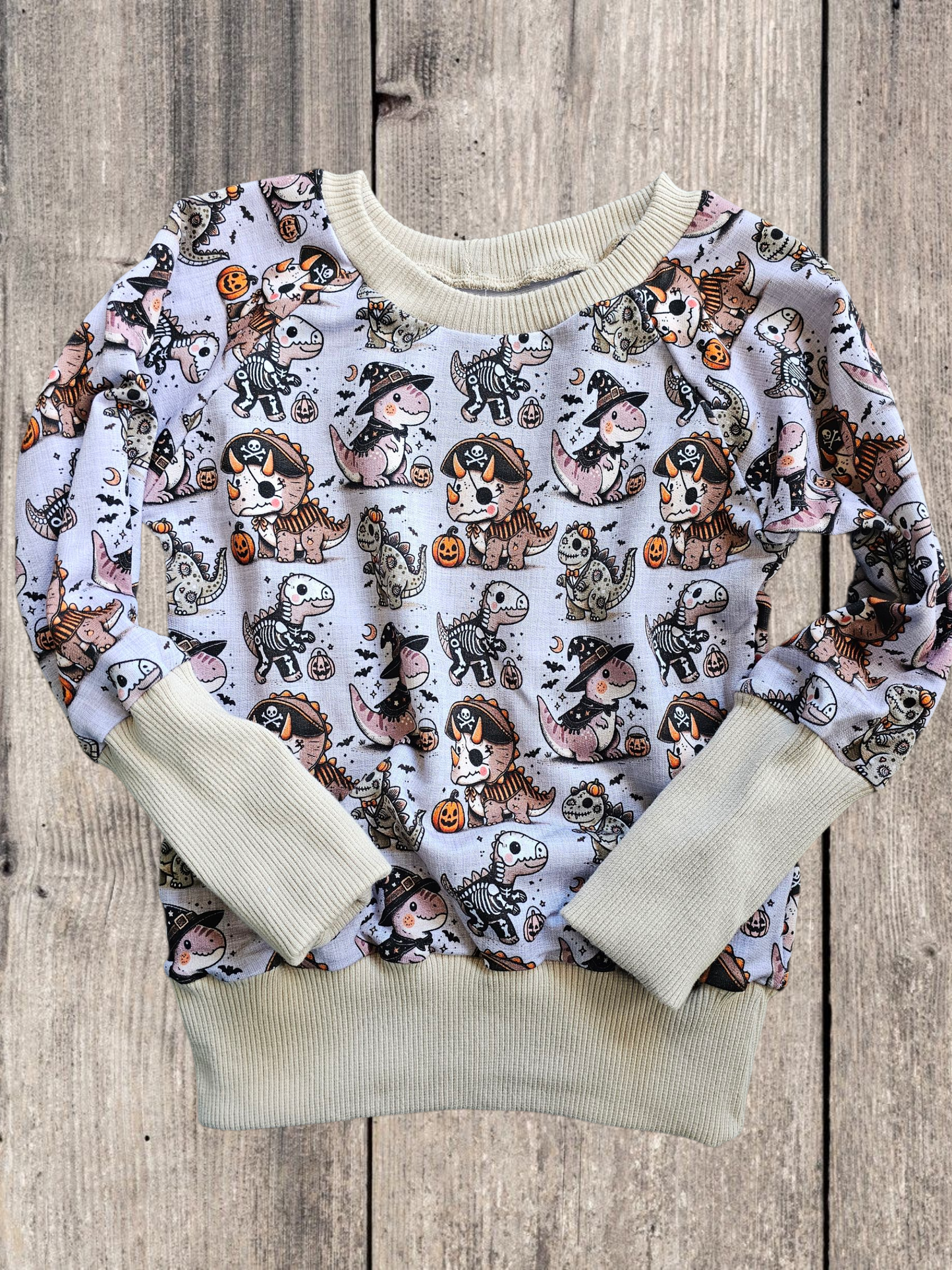 Halloween Dinosaurs Long Sleeve