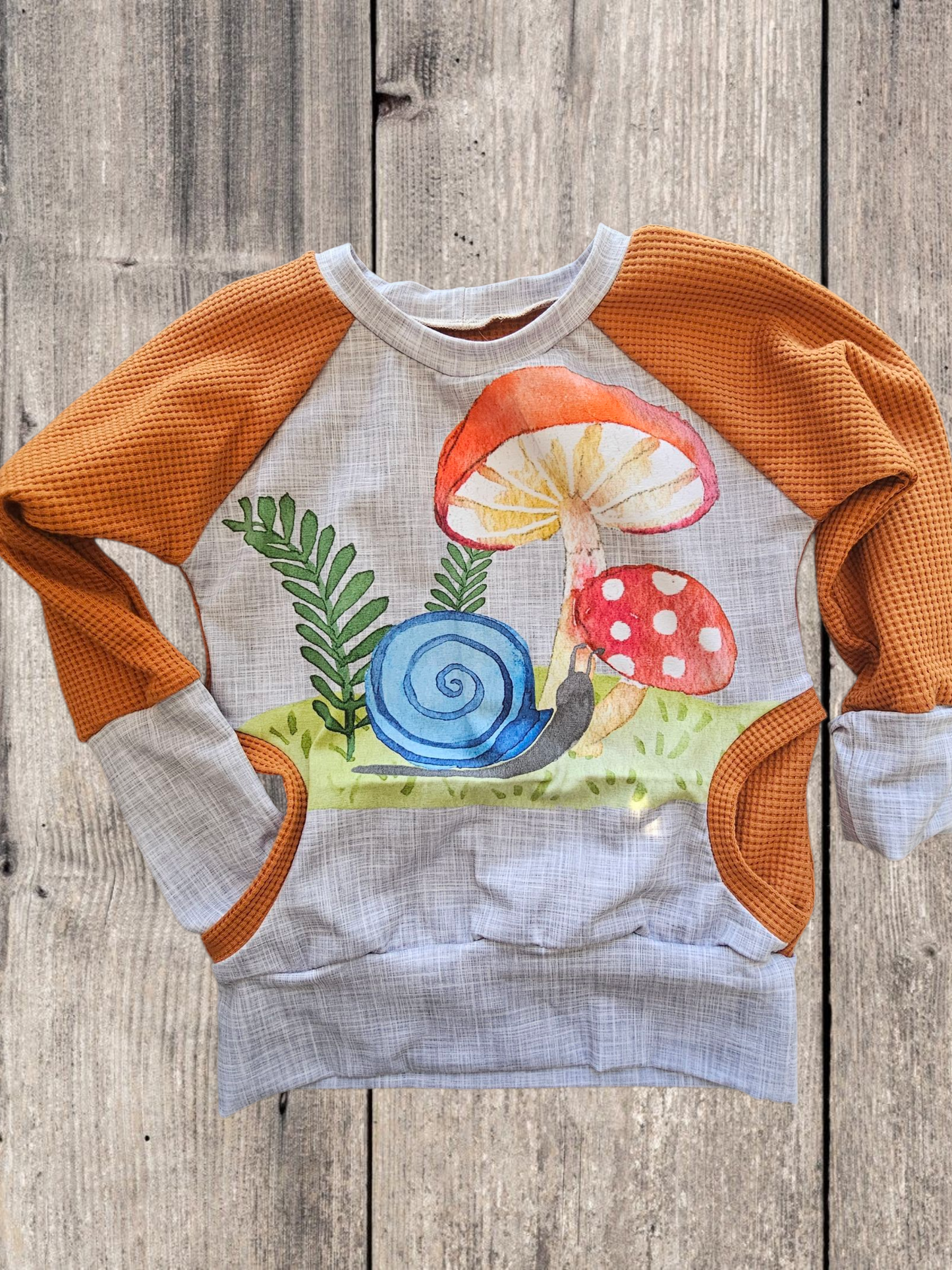 Mushroom Raglan