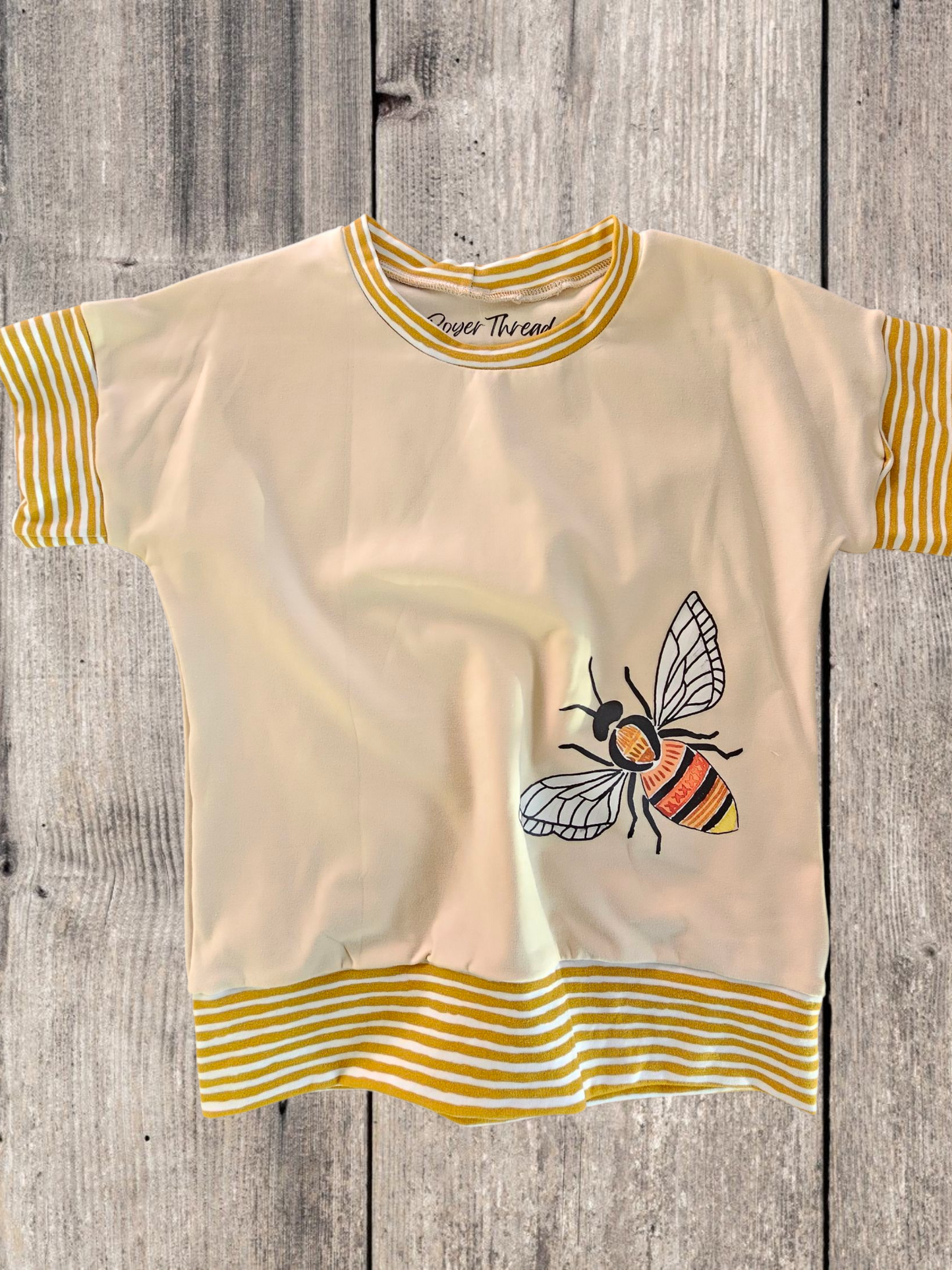 18m-4Y Bumble Bee Oversized T-Shirt