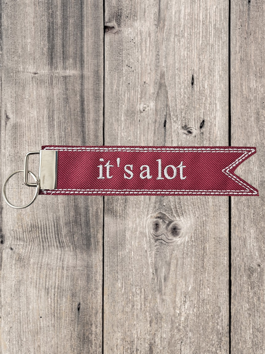 It's a Lot Flag Keyfob