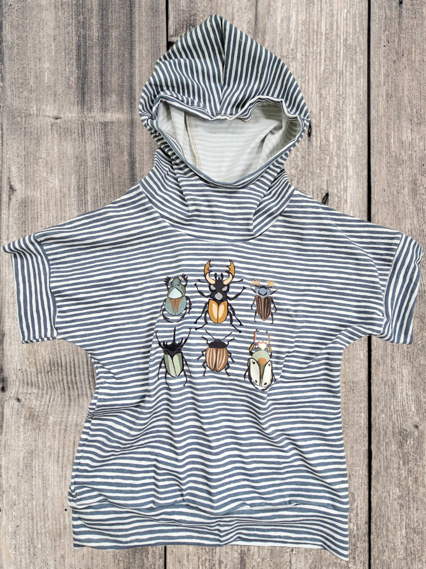 Striped Bug Oversized T