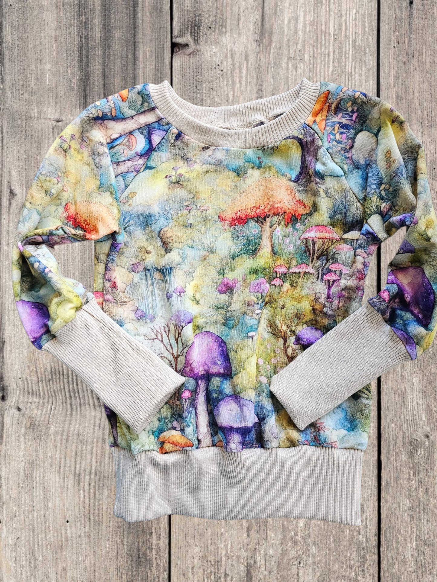 Fairytale Mushroom Sweater