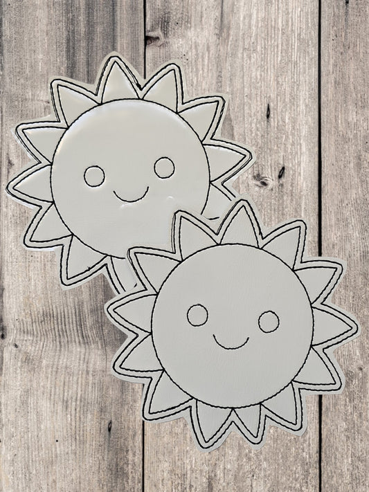 Sun Coloring Page