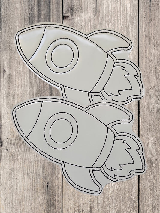 Rocket Coloring Page